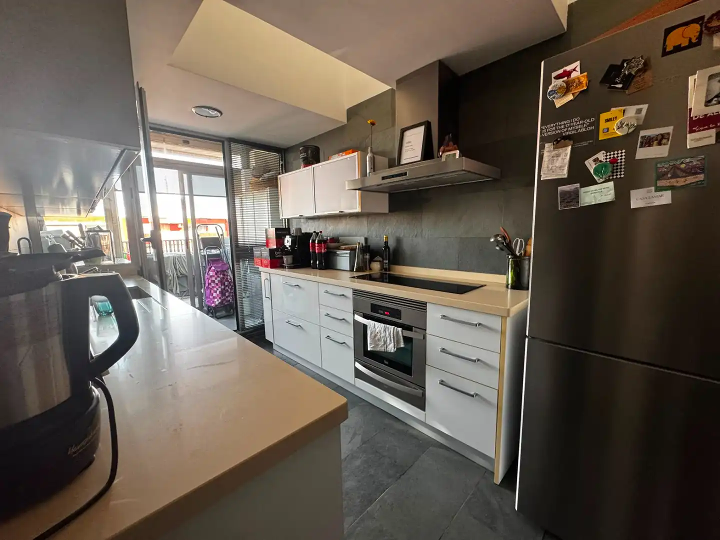 Cocina de Ático en venta en Alicante / Alacant con Aire acondicionado, Terraza y Amueblado