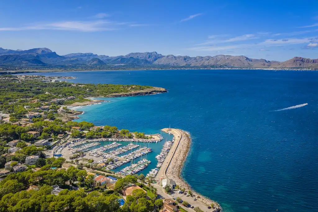Vista exterior de Casa o xalet en venda en Alcúdia amb Aire condicionat, Jardí privat i Traster