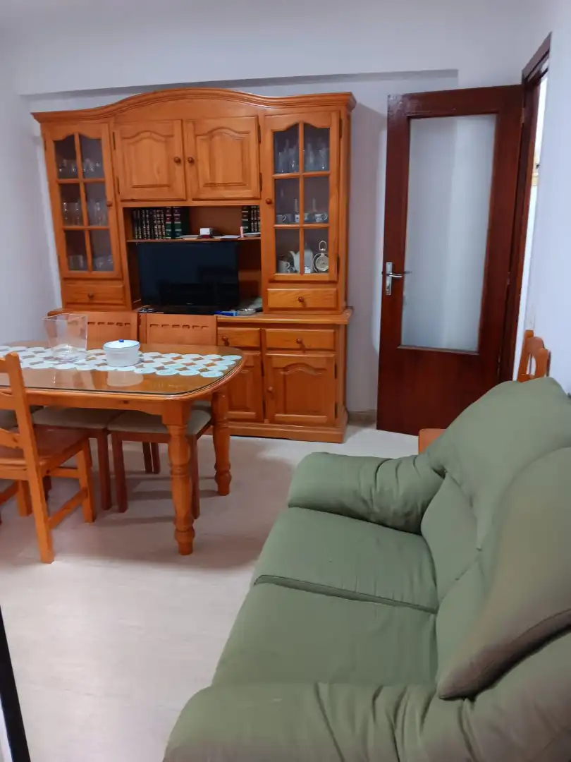 Living room of Flat for rent in Sevilla  with Furnished