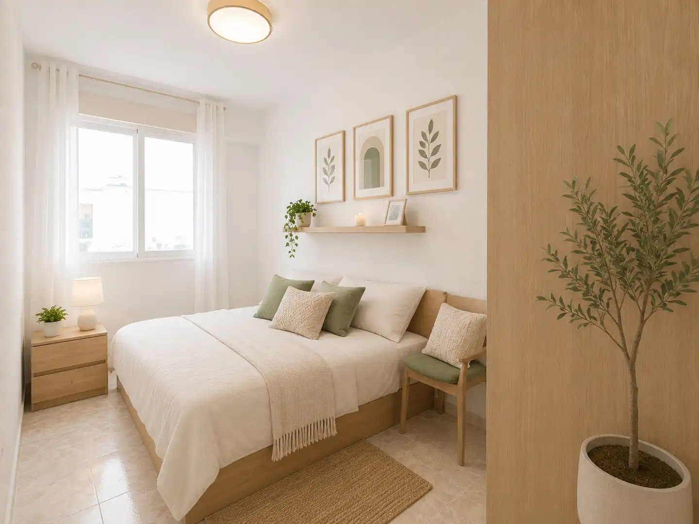 Habitación de Piso en venta en Alicante / Alacant con Aire acondicionado, Amueblado y Lavadora
