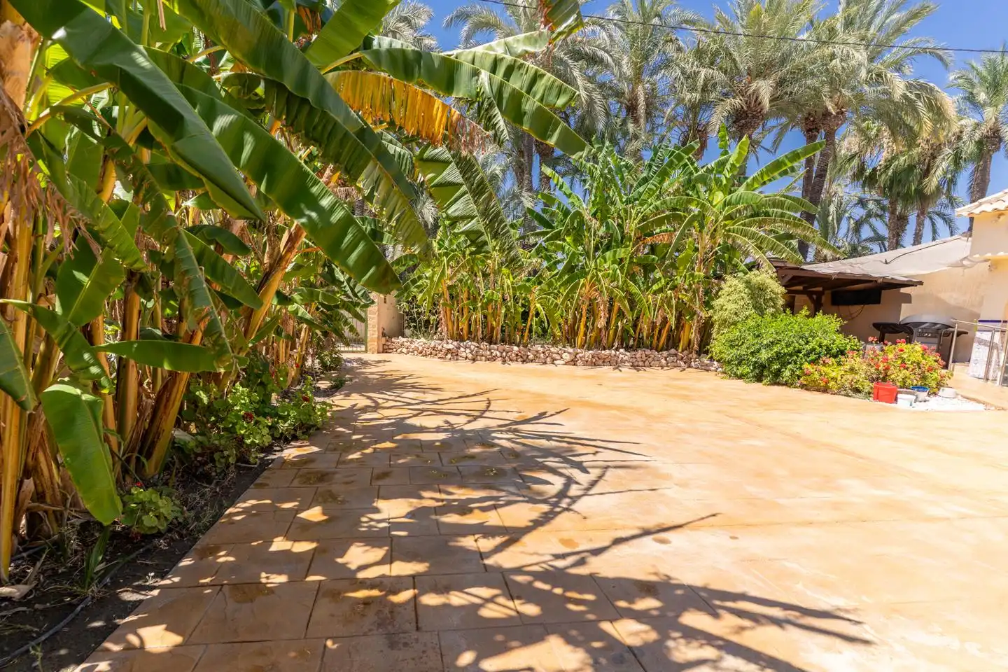Garden of Houses for sale in Elche / Elx  with Air Conditioner, Private garden and Terrace