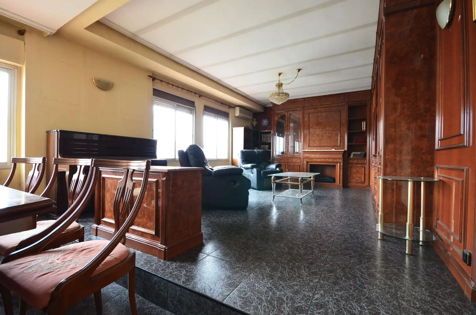 Living room of Attic for sale in Zaragoza  with Air Conditioner, Heating and Terrace