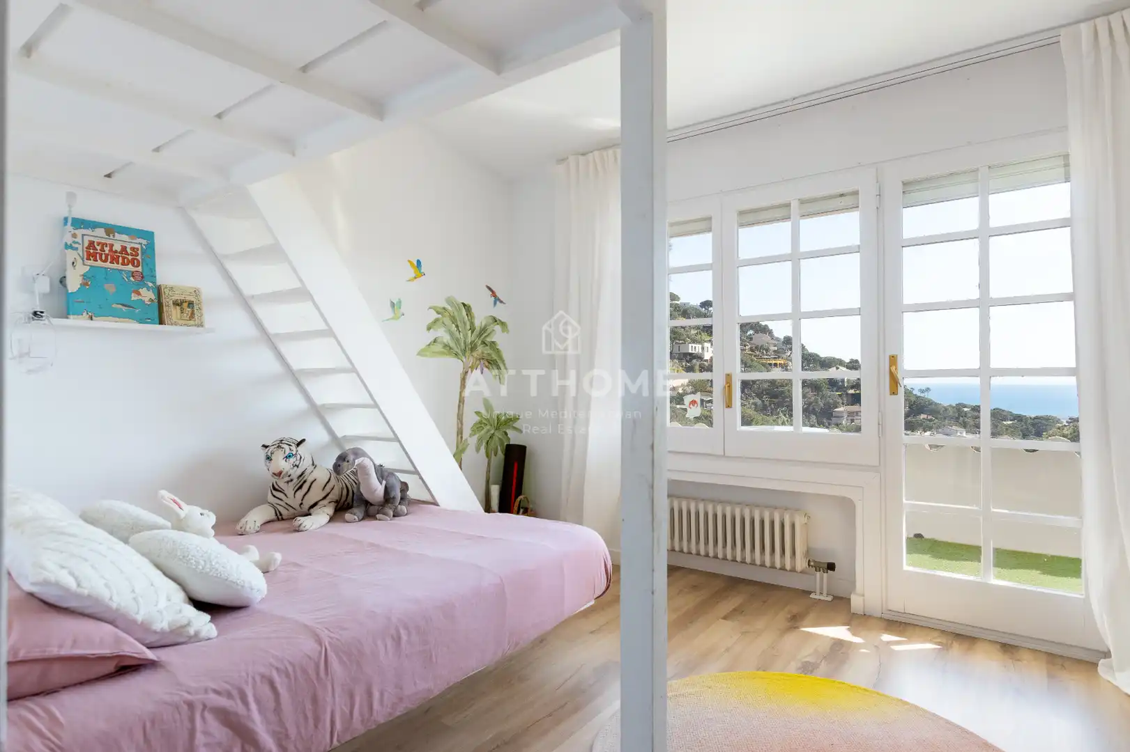 Bedroom of Houses for rent in Cabrils  with Air Conditioner, Heating and Private garden