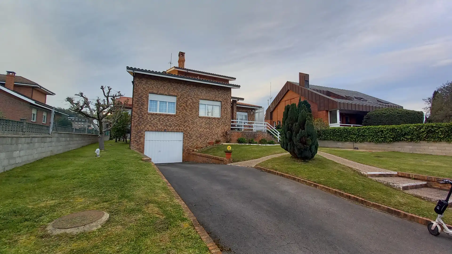 Exterior view of Houses for sale in Castrillón  with Heating, Private garden and Parquet flooring
