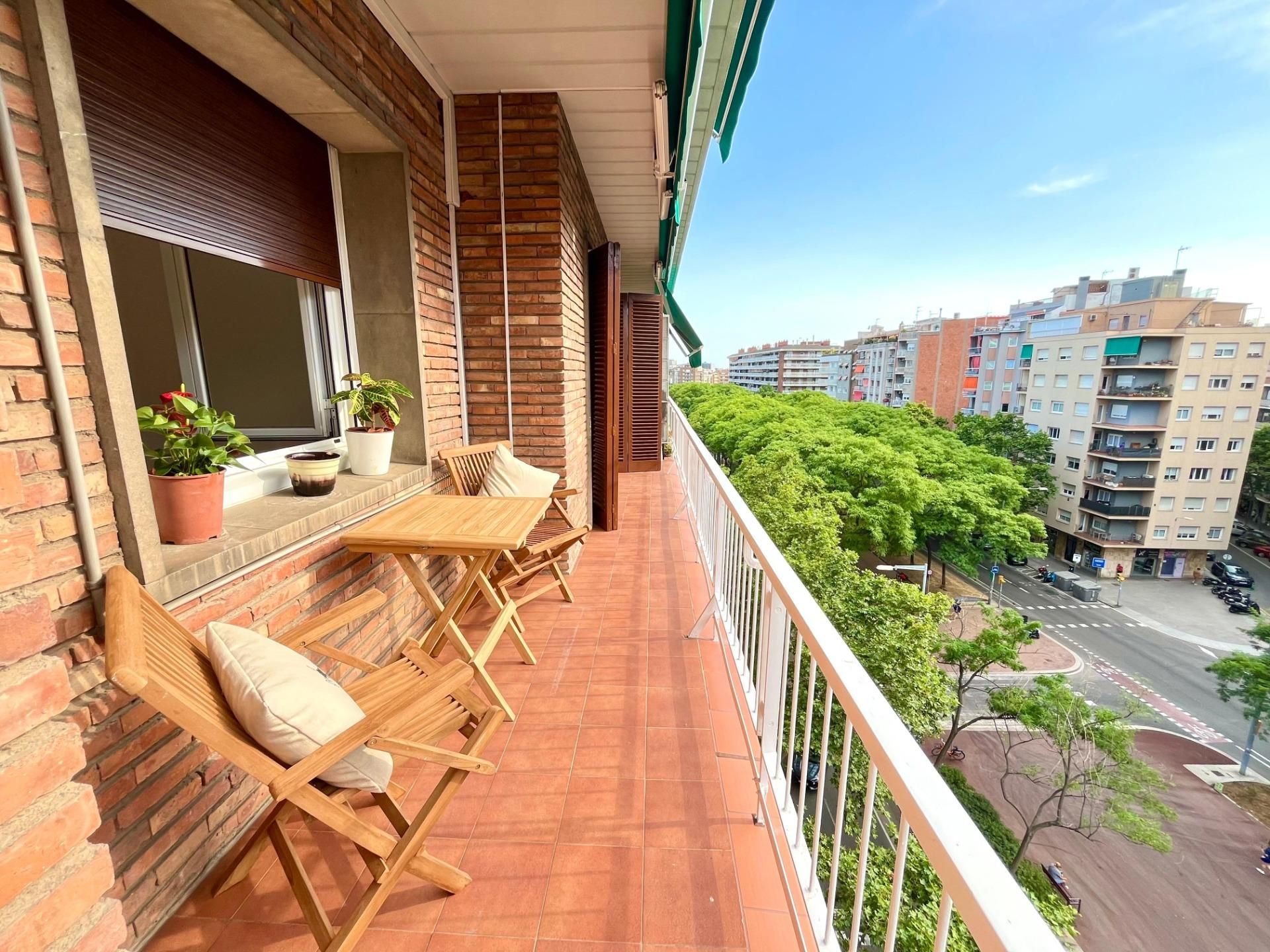 Terrassa de Pis de lloguer en  Barcelona Capital amb Parquet i Terrassa