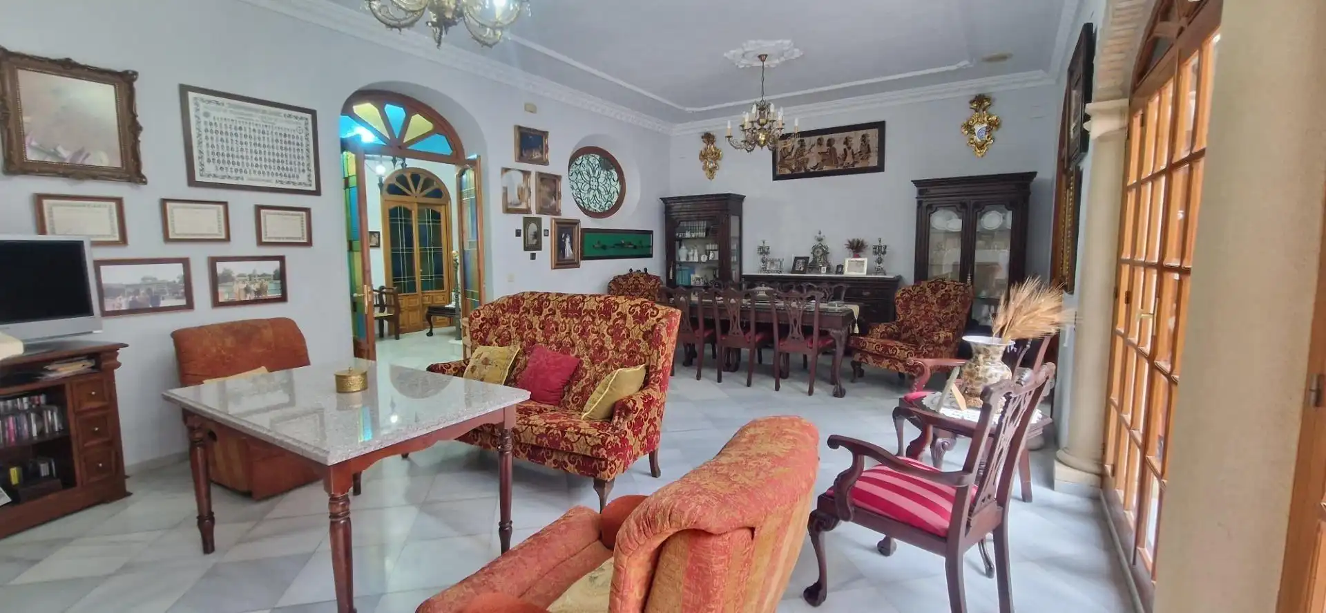 Sala de estar de Casa o chalet en venta en Fernán-Núñez con Jardín privado, Terraza y Trastero