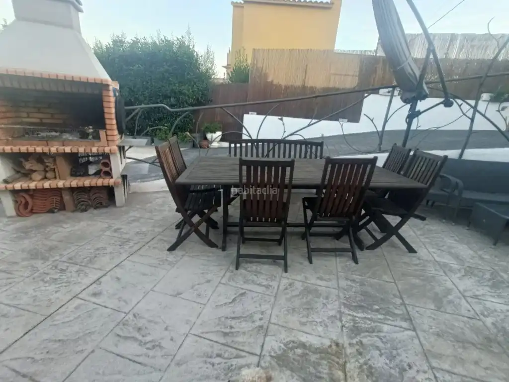 Terrassa de Casa o xalet en venda en Rubí amb Aire condicionat i Piscina