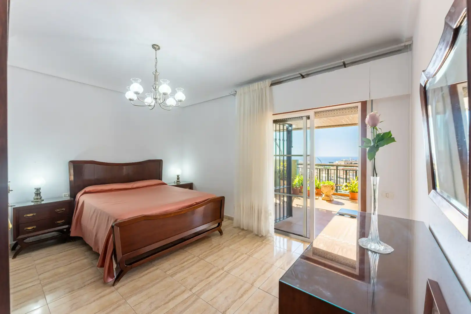 Bedroom of Attic for sale in Santa Cruz de Tenerife  with Terrace, Furnished and Washing machine