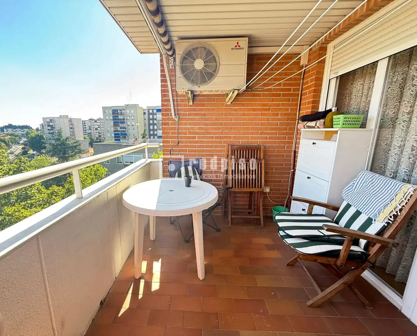 Terraza de Piso en venta en Fuenlabrada con Aire acondicionado, Calefacción y Jardín privado