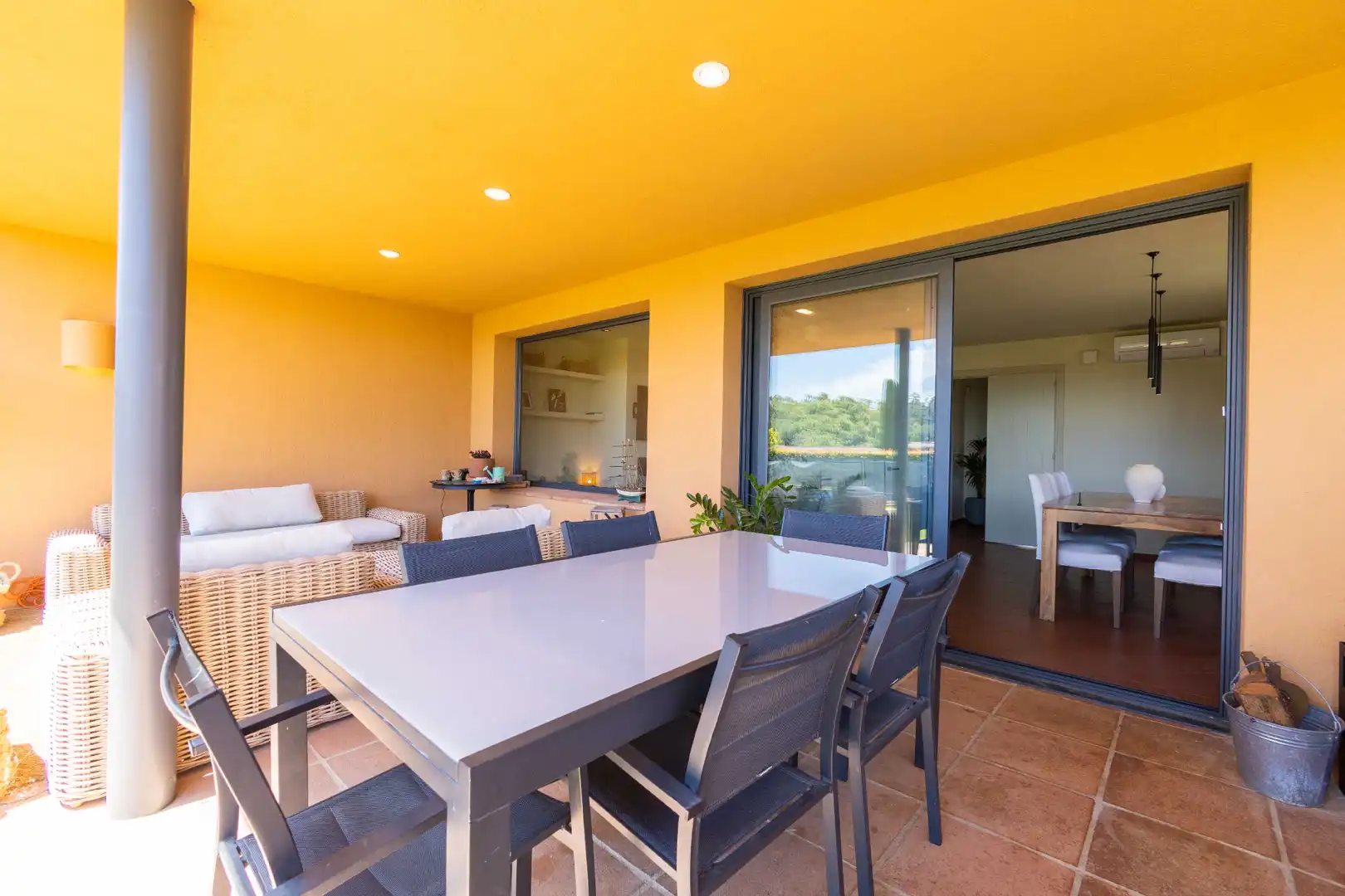 Terrassa de Casa o xalet en venda en Sant Vicenç de Montalt amb Aire condicionat, Calefacció i Jardí privat