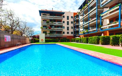 Swimming pool of Duplex for sale in Cambrils  with Air Conditioner, Heating and Storage room