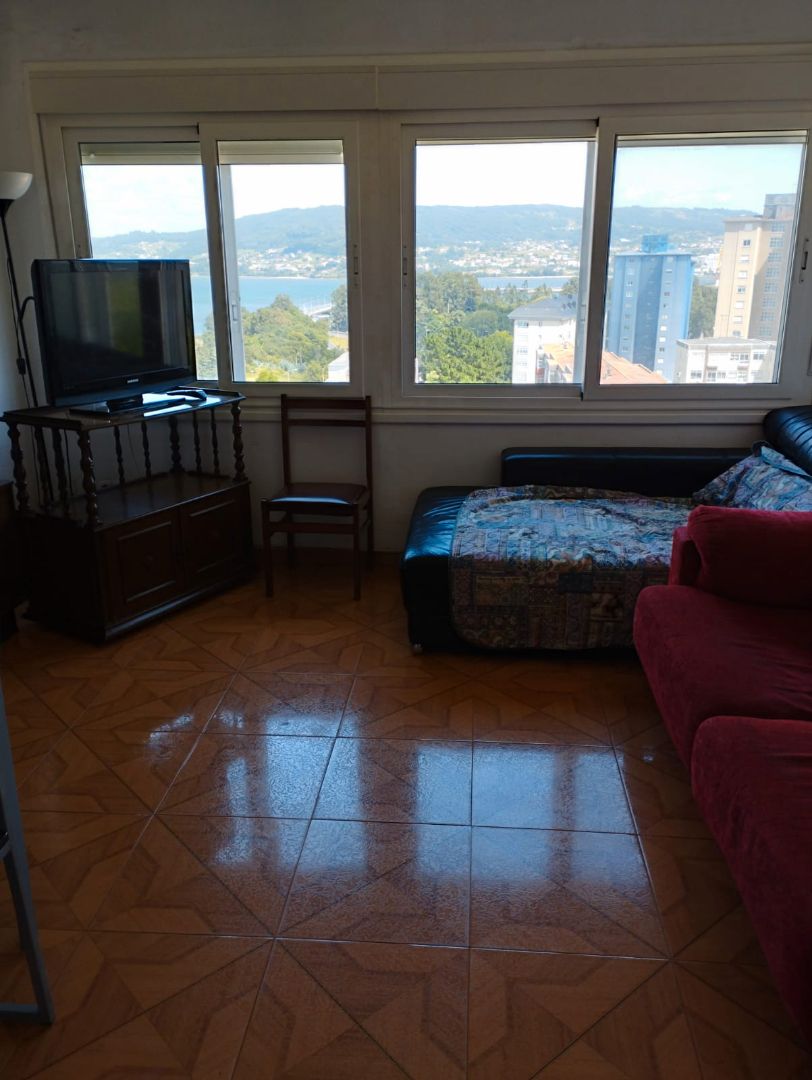 Bedroom of Flat to rent in Ferrol  with Furnished, Oven and Washing machine