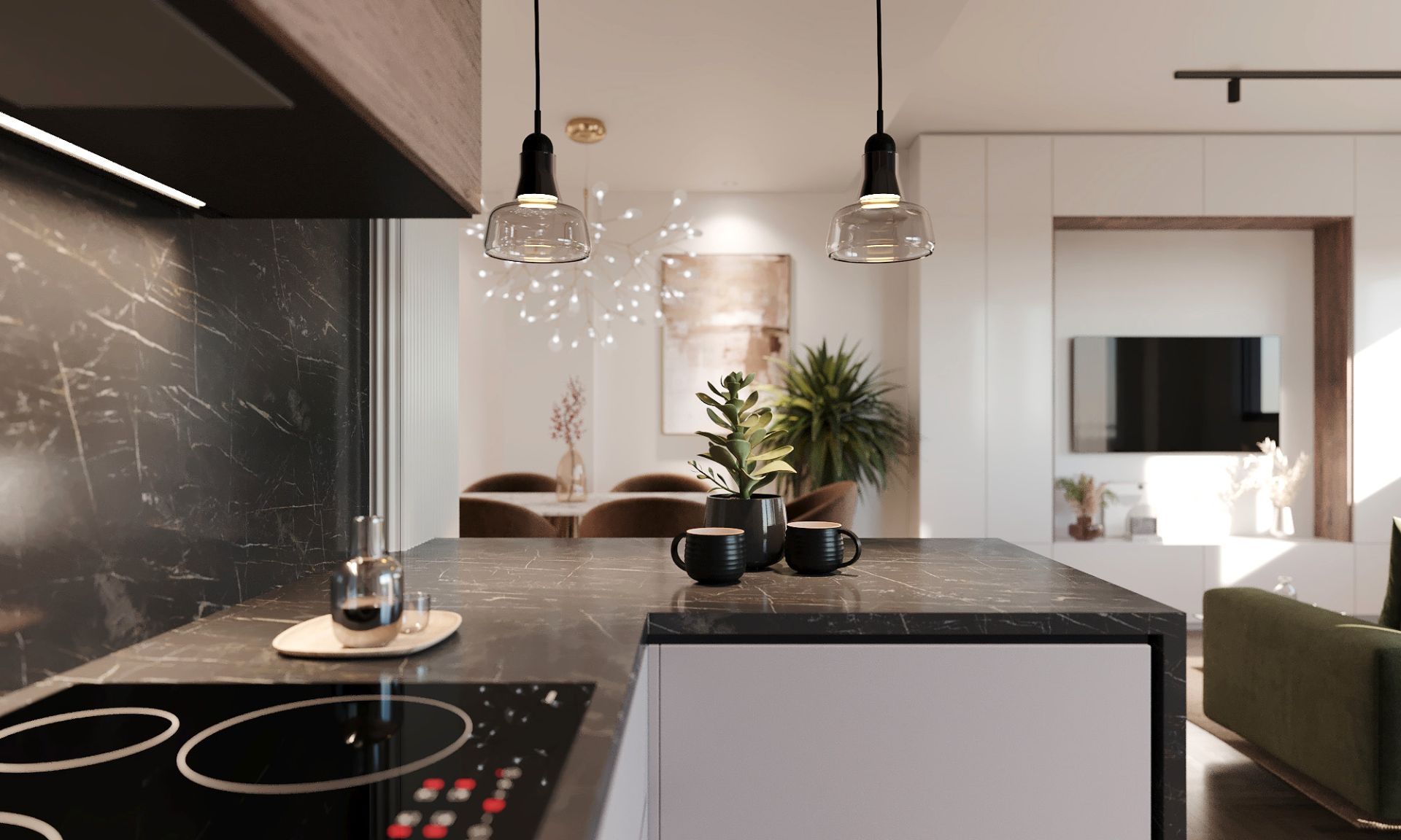 Kitchen of Flat for sale in  Murcia Capital  with Air Conditioner, Heating and Parquet flooring