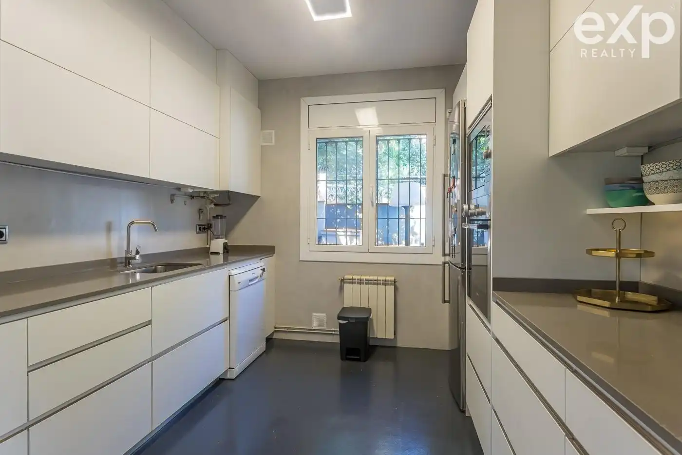 Cocina de Casa o chalet en venta en Barcelona con Parquet y Terraza