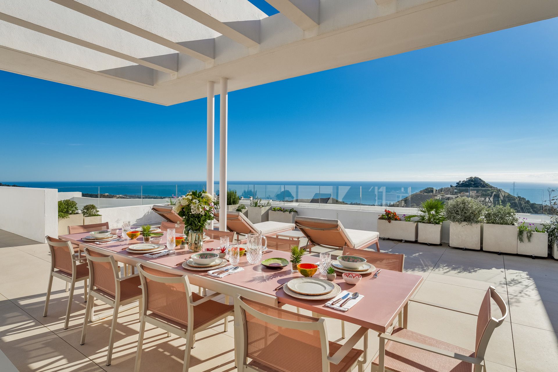 Terrace of Duplex for sale in Ojén  with Air Conditioner, Terrace and Swimming Pool