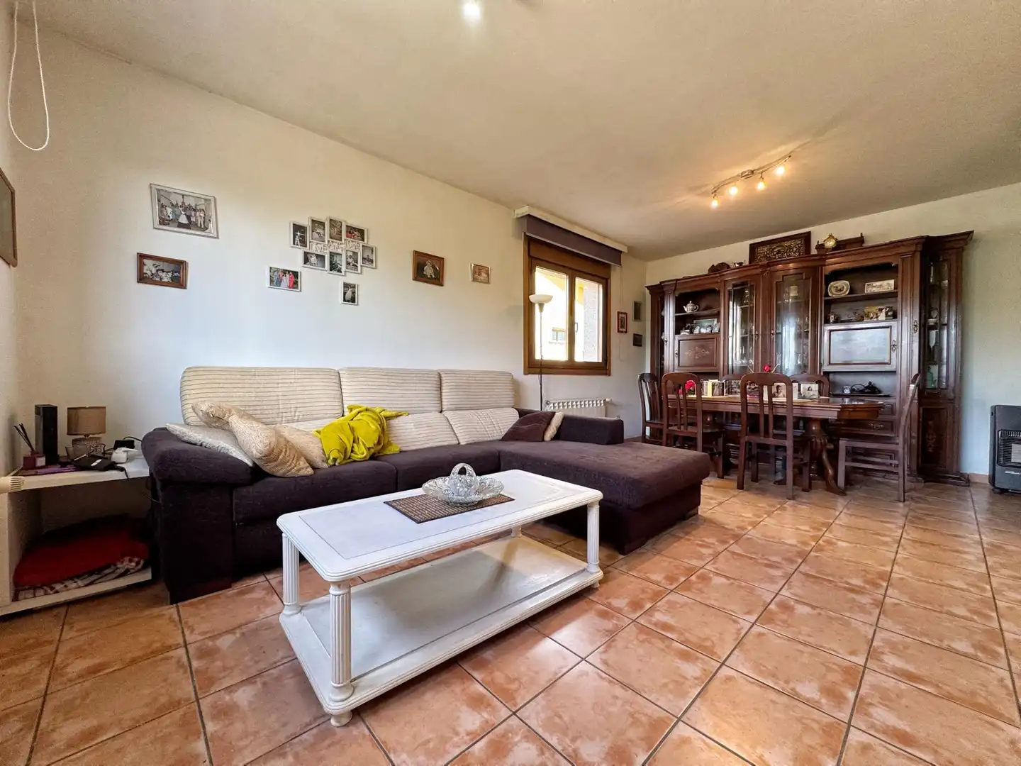 Living room of Houses for sale in Lalín  with Heating, Private garden and Furnished