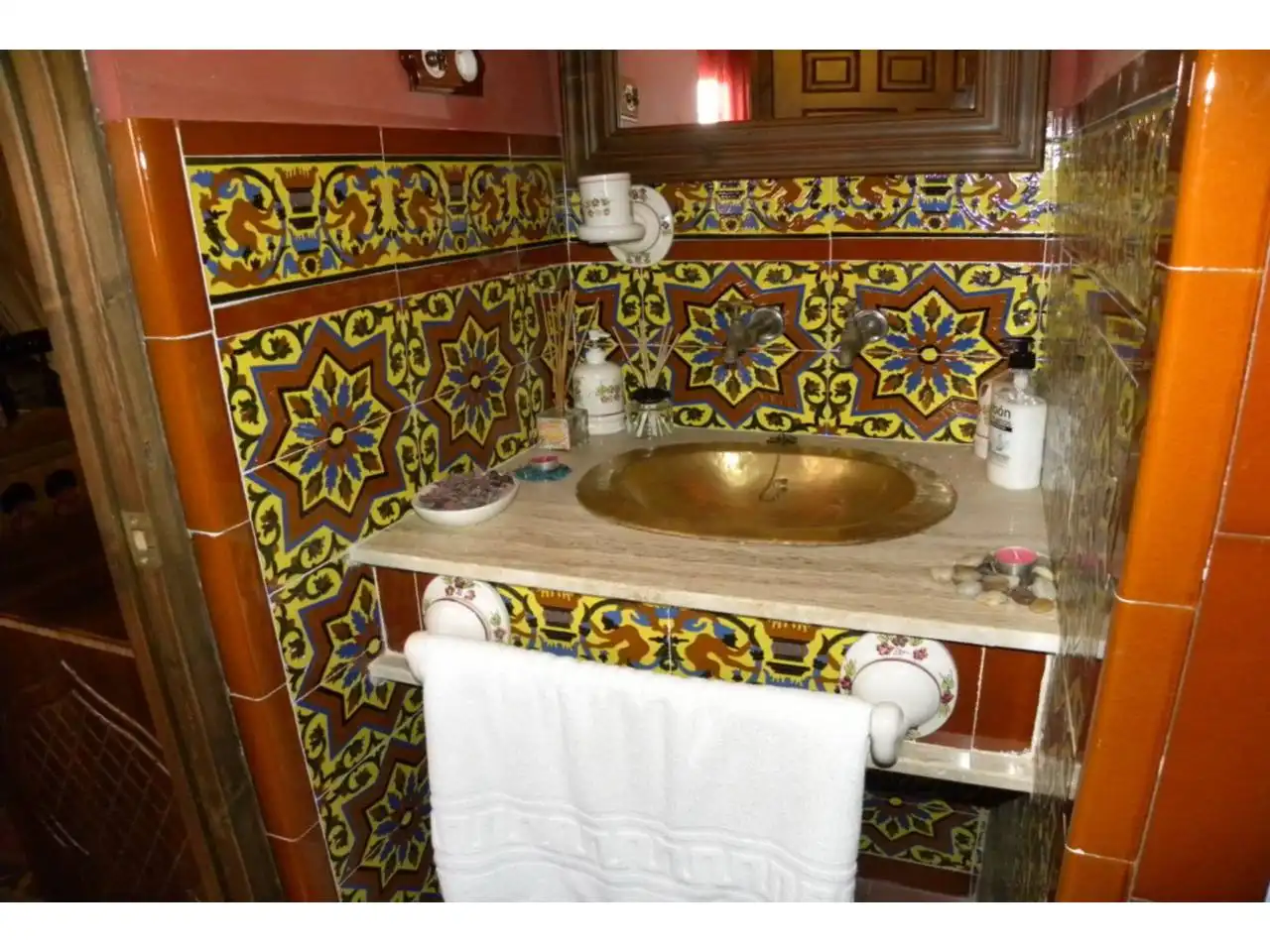 Bany de Casa o xalet en venda en Vélez-Blanco amb Calefacció, Jardí privat i Terrassa