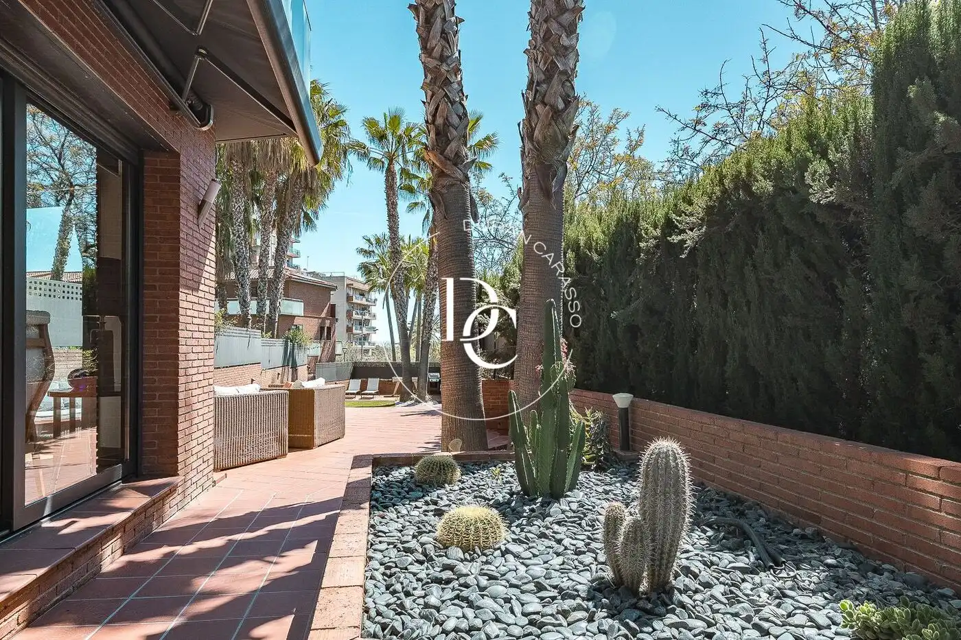 Terrassa de Casa o xalet en venda en Sitges amb Aire condicionat, Calefacció i Jardí privat
