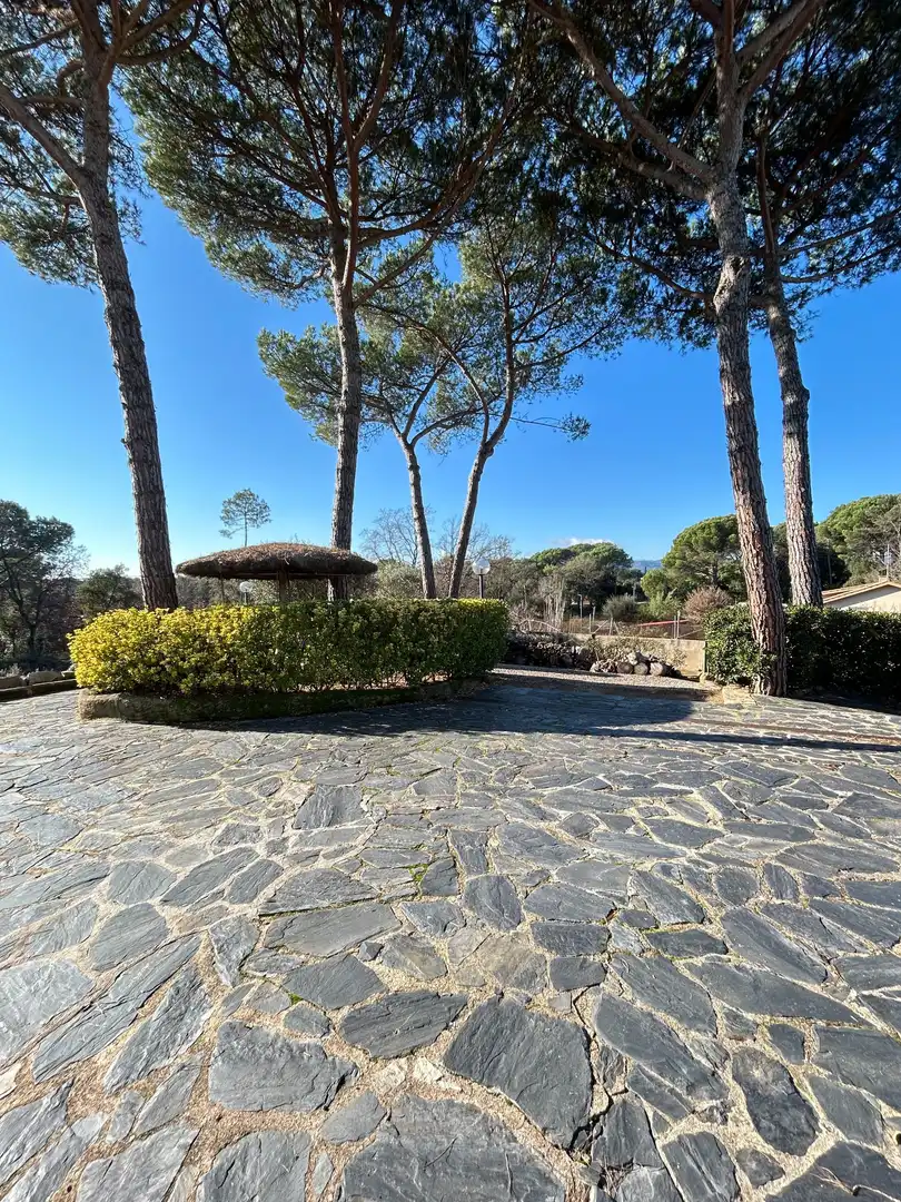 Jardín de Casa o chalet en venta en Santa Coloma de Farners con Calefacción, Jardín privado y Terraza