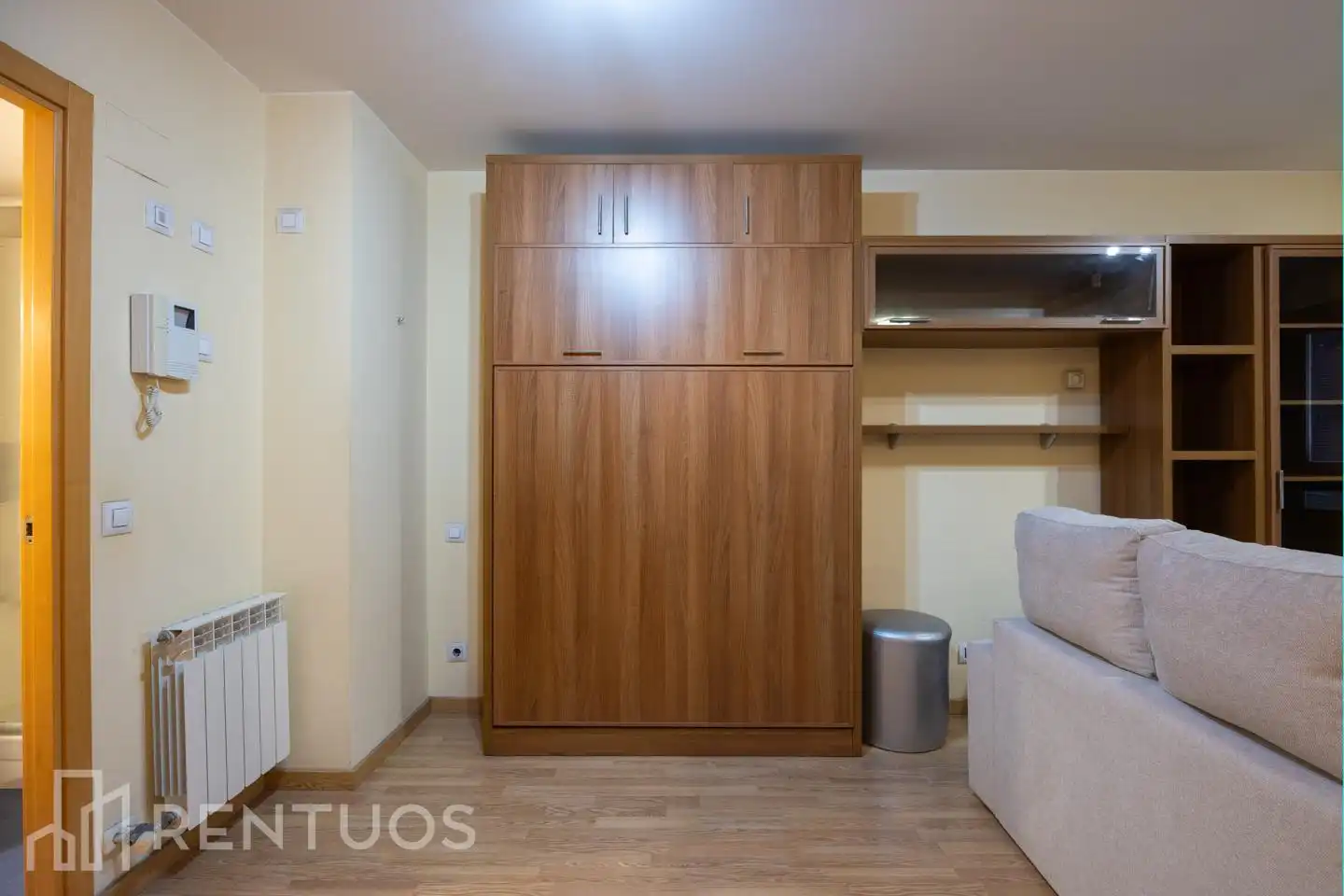 Bedroom of Study for rent in Madrid  with Air Conditioner, Heating and Storage room