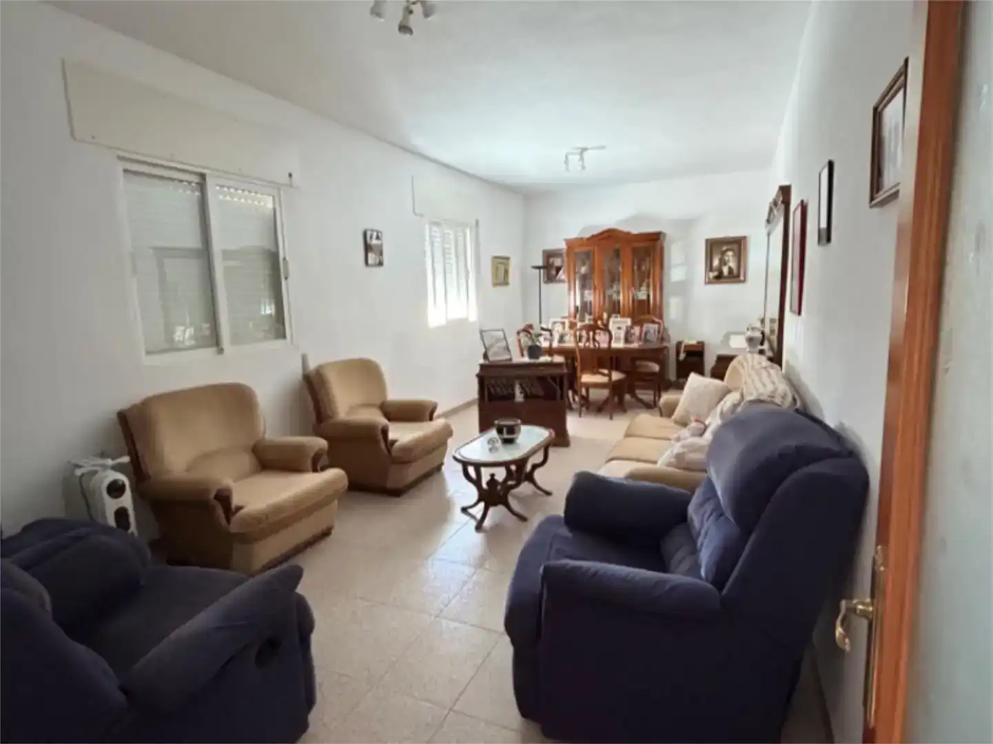 Sala de estar de Casa adosada en venta en El Ejido