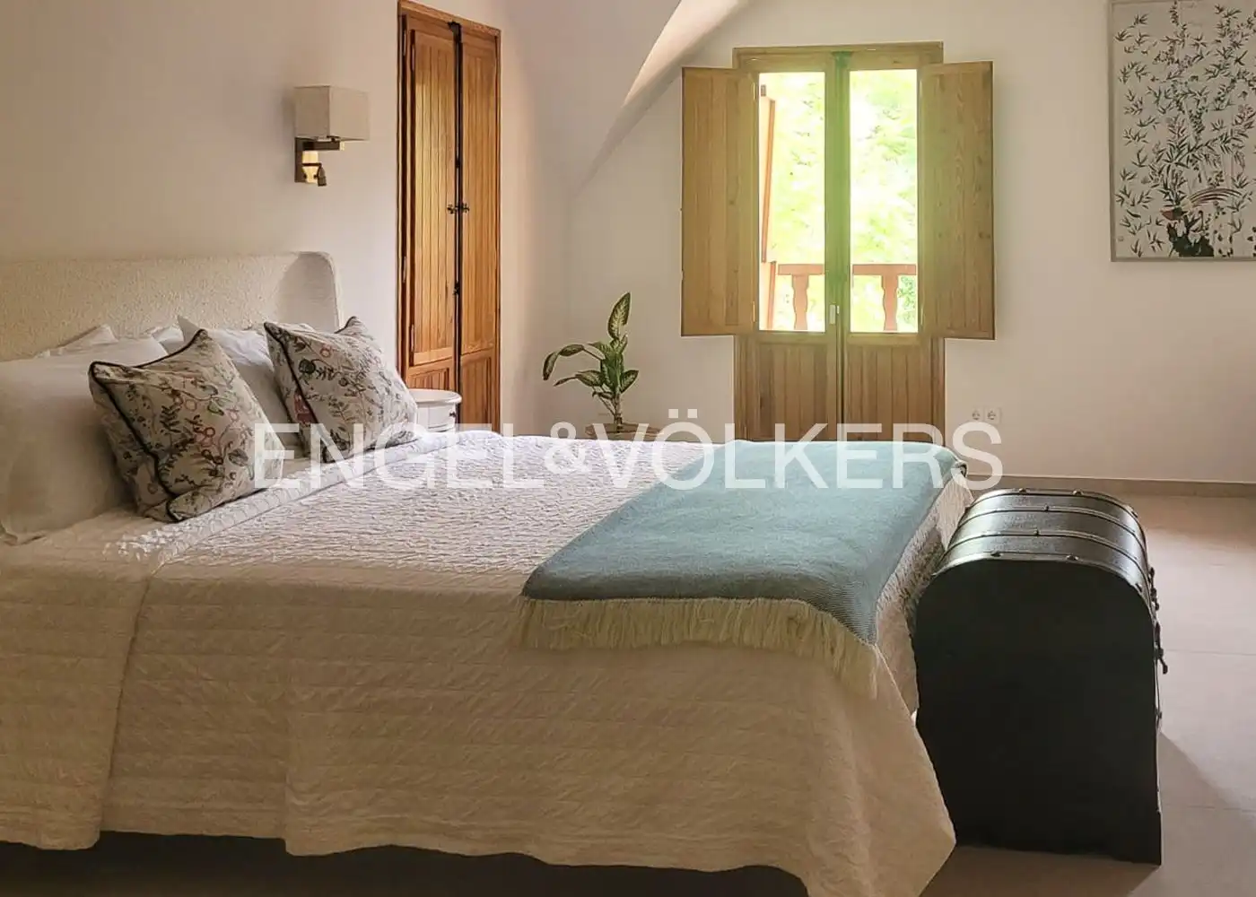 Dormitori de Casa o xalet de lloguer en Náquera amb Aire condicionat, Calefacció i Jardí privat