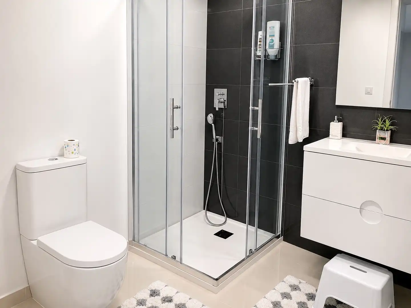 Bathroom of Houses for rent in Pilar de la Horadada  with Air Conditioner, Terrace and Swimming Pool