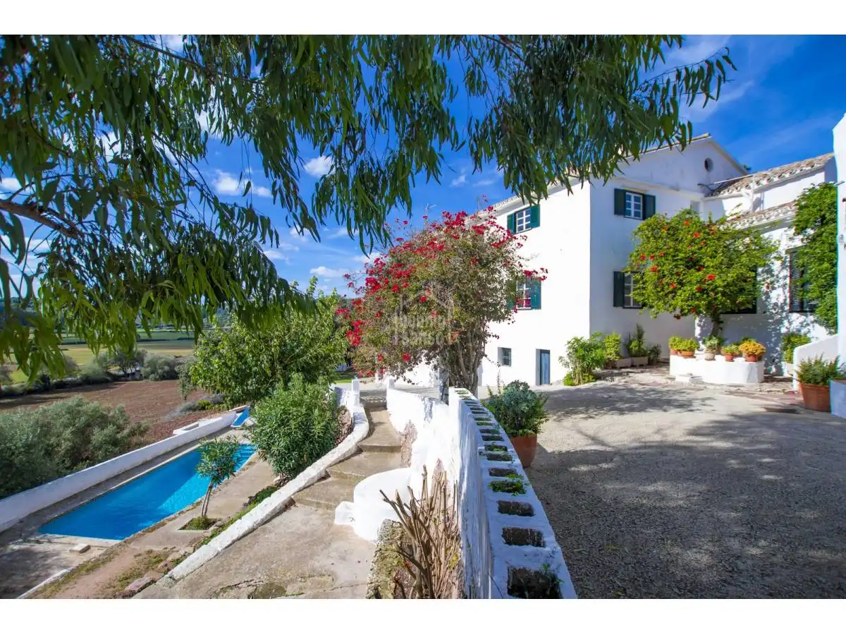 Casa rústica amb piscina en venda a Ferreries poble, imagen 64