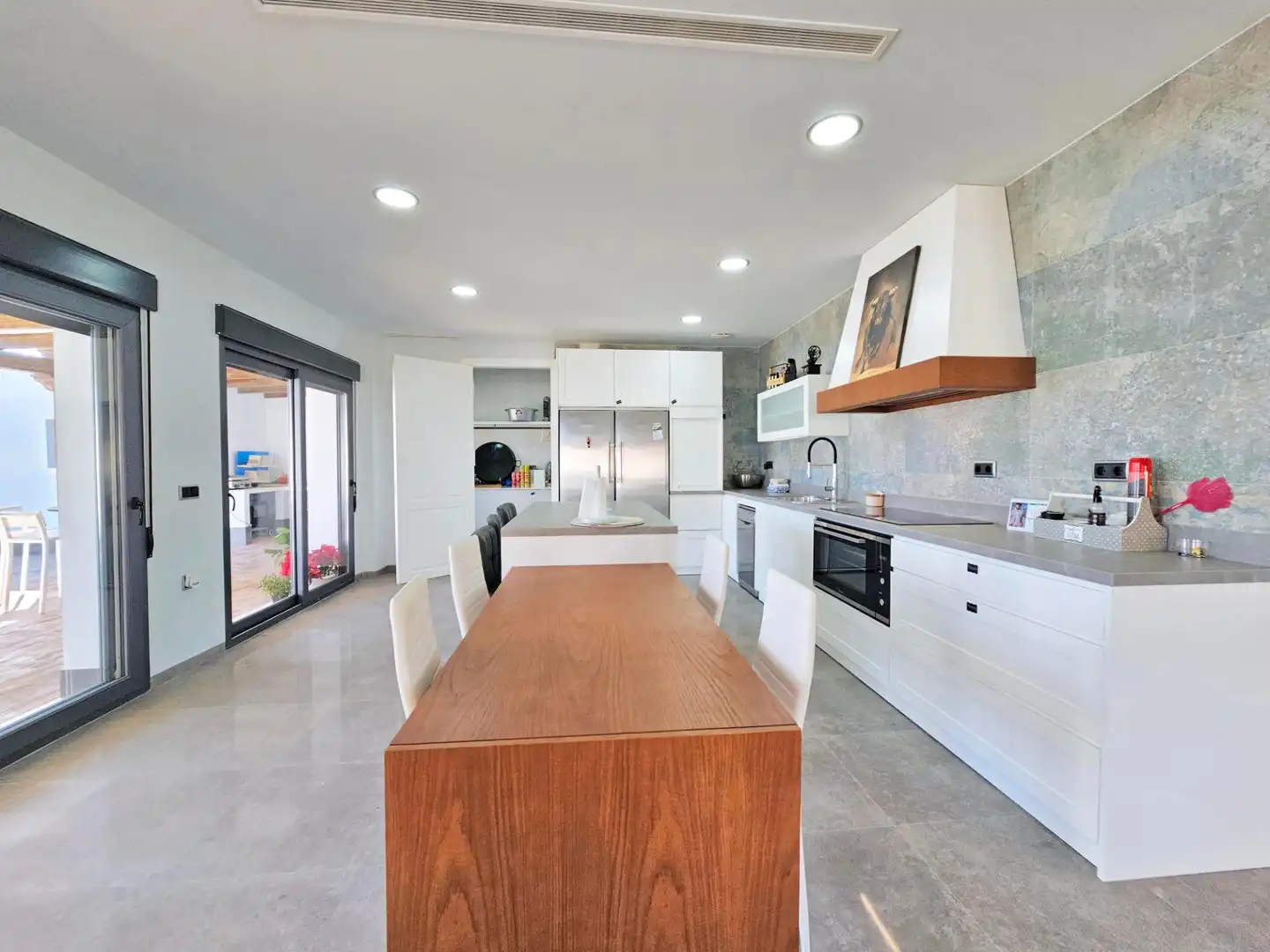 Cocina de Casa o chalet en venta en Cartagena con Terraza, Piscina y Amueblado