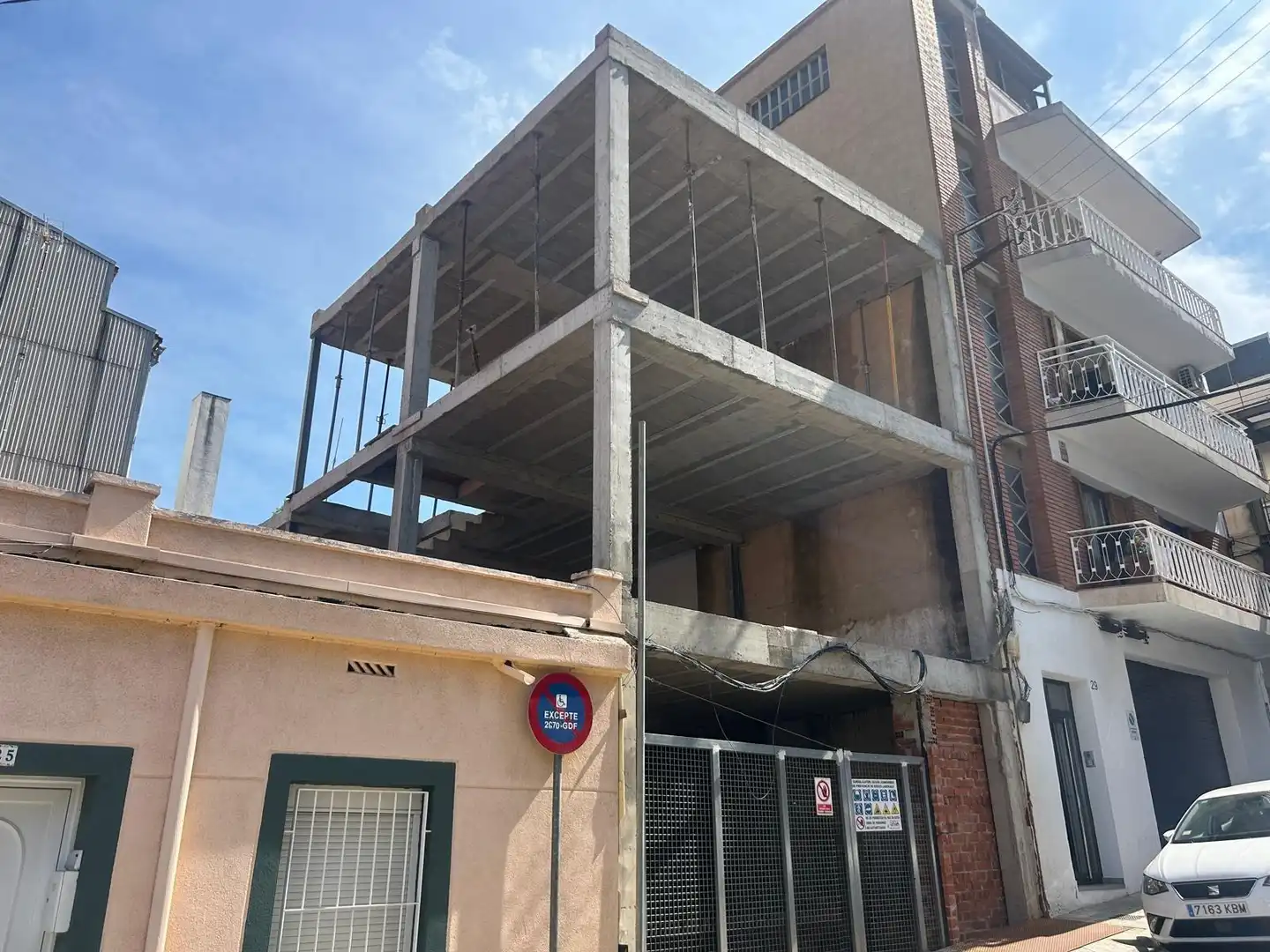 Vista exterior de Casa o xalet en venda en Granollers
