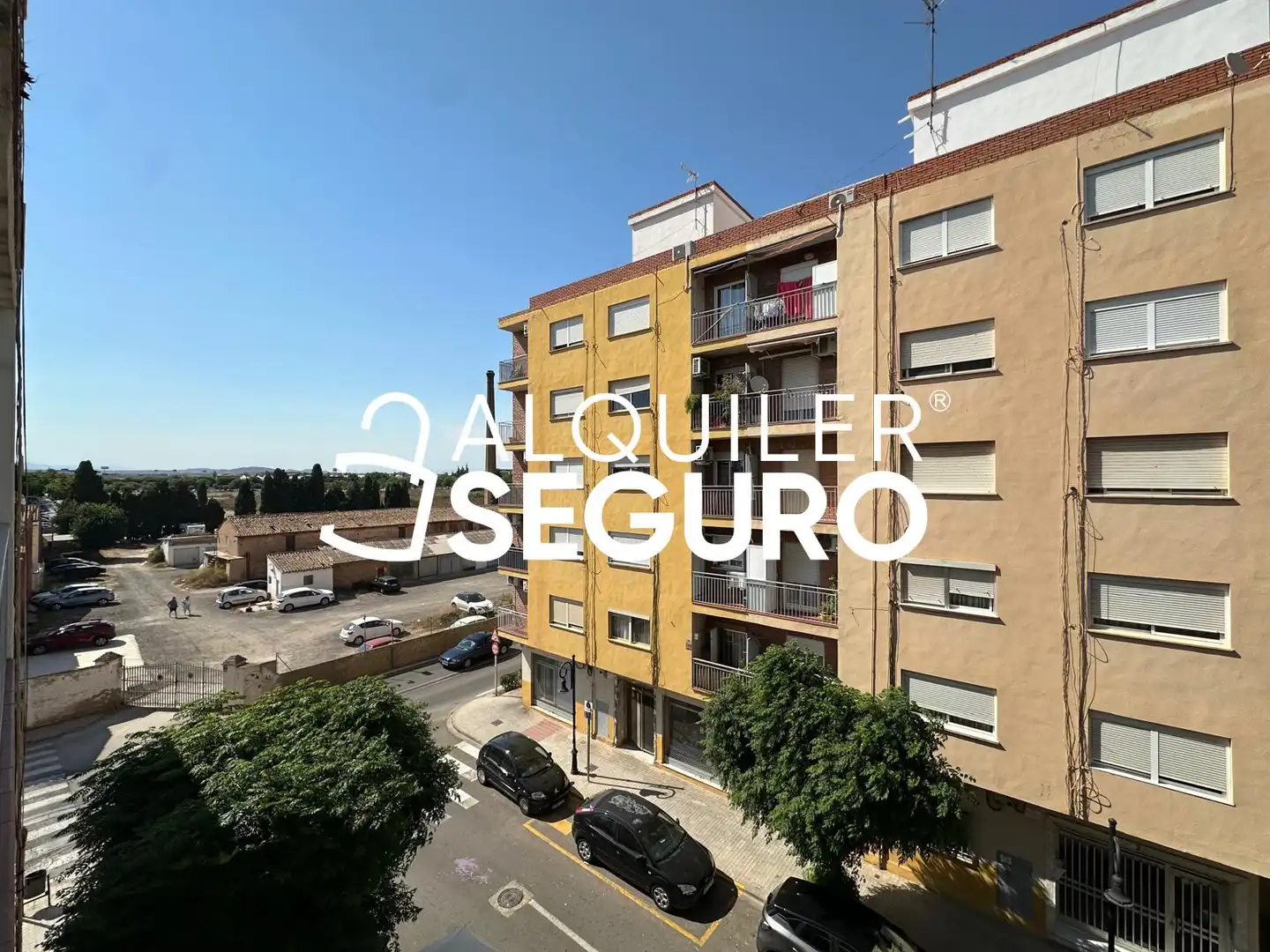 Vista exterior de Piso de alquiler en Aldaia con Terraza y Amueblado