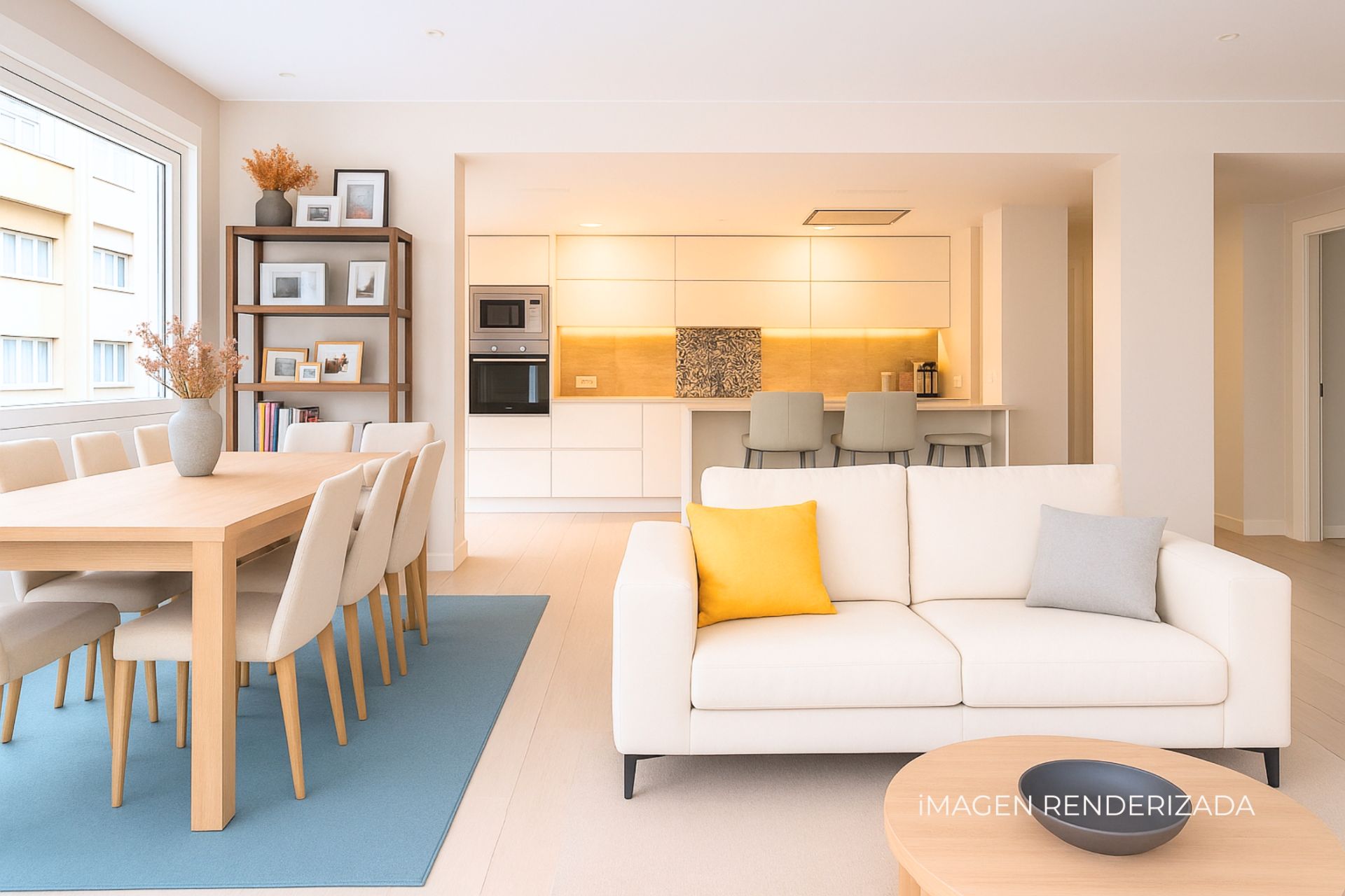 Living room of Flat to rent in  Barcelona Capital  with Air Conditioner, Heating and Parquet flooring