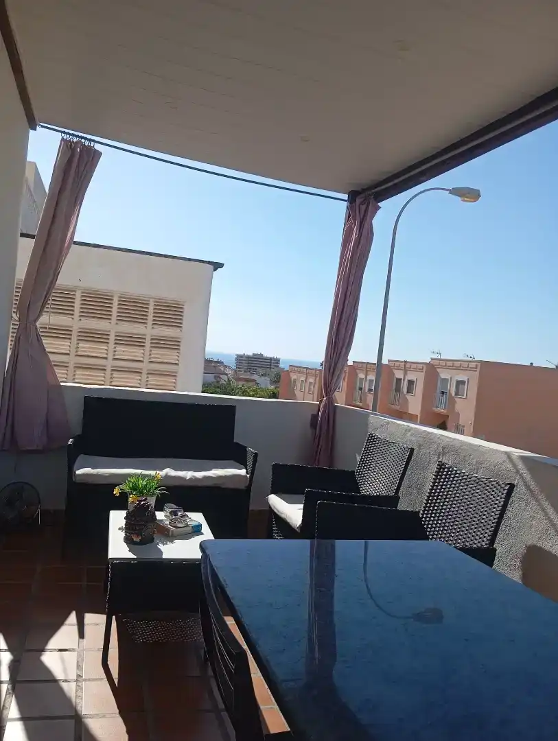 Terrassa de Dúplex en venda en Roquetas de Mar