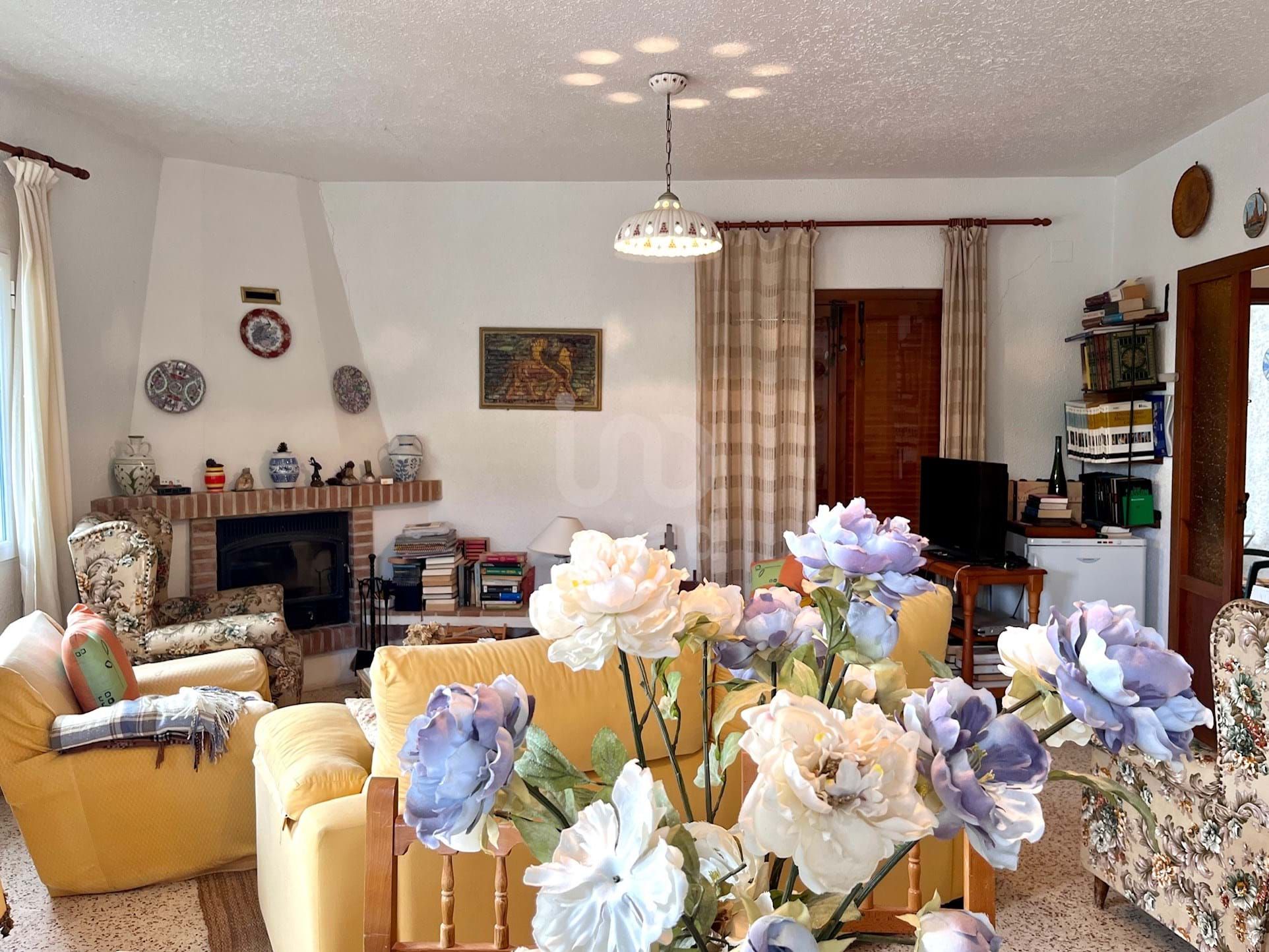 Living room of House or chalet for sale in Alcalà de Xivert  with Heating, Terrace and Swimming Pool