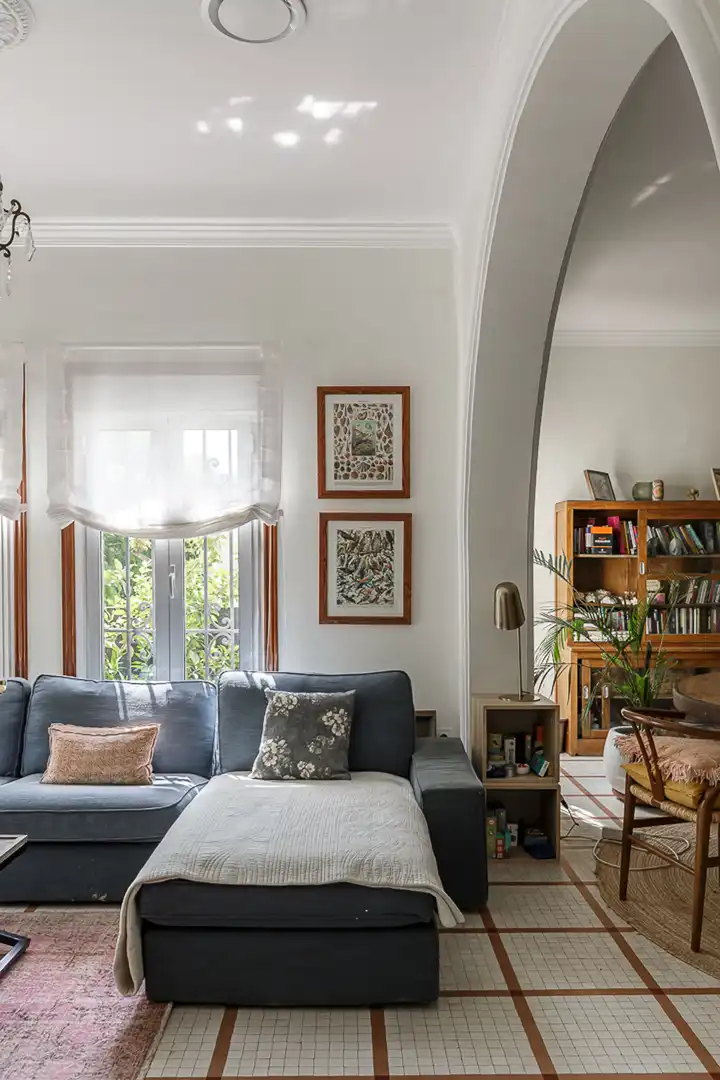 Sala d'estar de Casa adosada de lloguer en Málaga