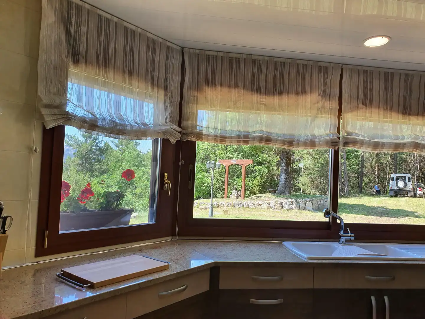 Cocina de Casa o chalet en venta en Guixers con Calefacción, Jardín privado y Terraza