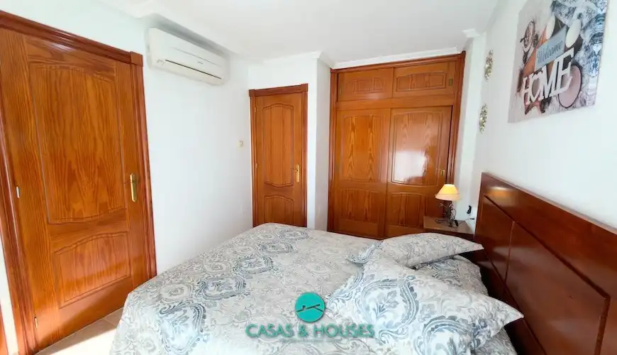Bedroom of Detached homes for sale in La Manga del Mar Menor  with Air Conditioner, Heating and Private garden