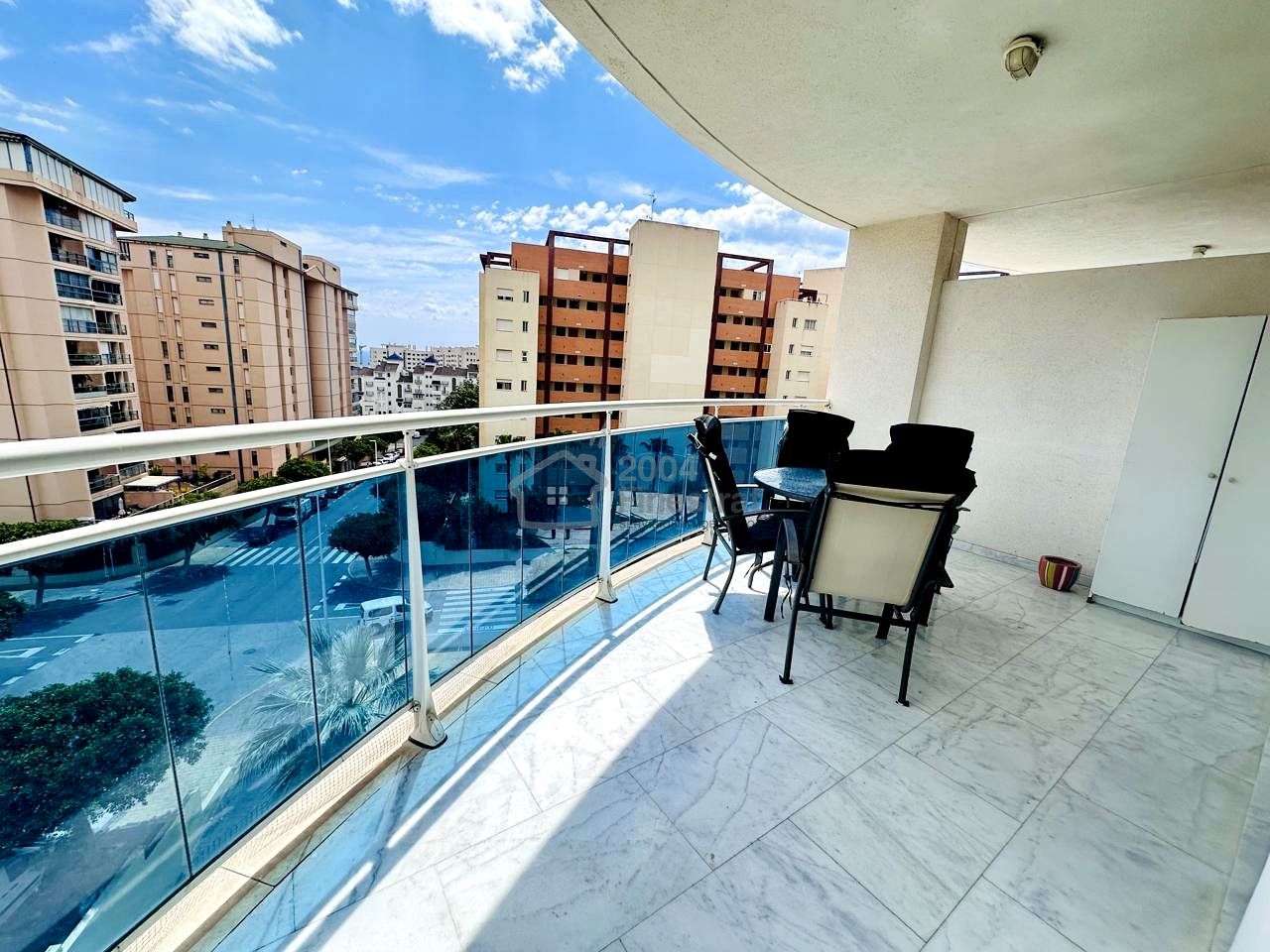 Terrace of Apartment for sale in Villajoyosa / La Vila Joiosa  with Air Conditioner, Terrace and Furnished