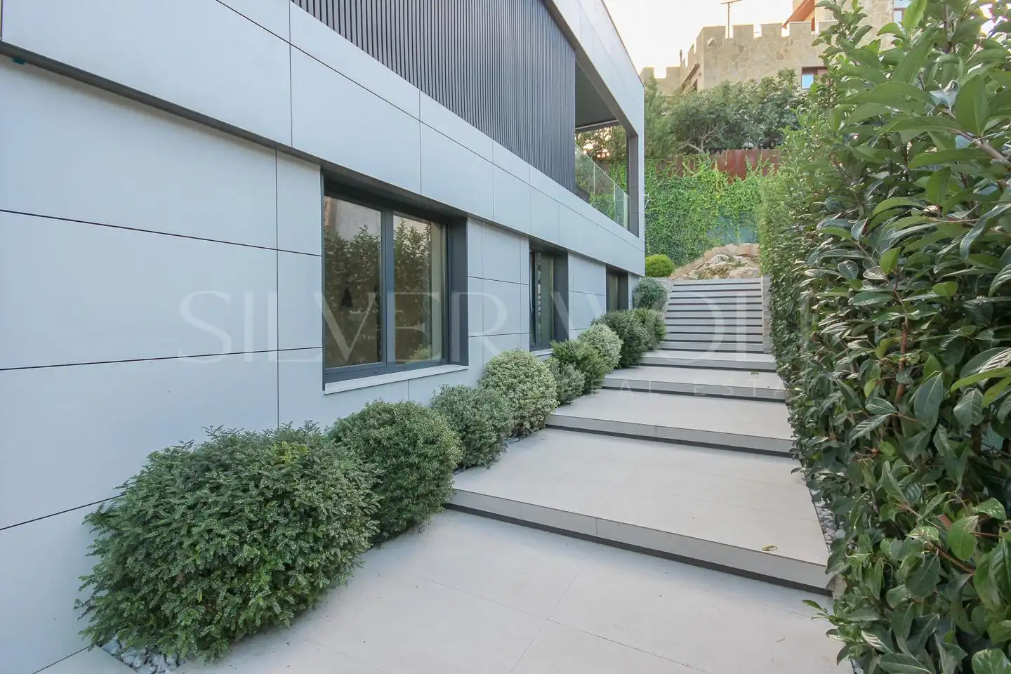 Exterior view of Houses for sale in Castelldefels  with Air Conditioner, Heating and Private garden
