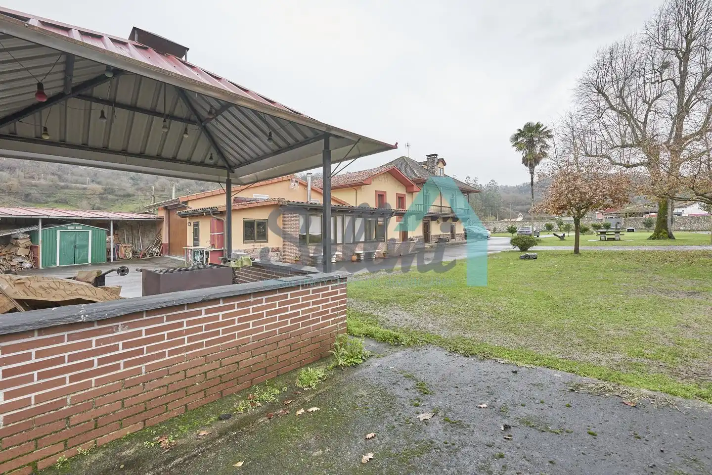 Exterior view of Houses for sale in Ribera de Arriba  with Heating, Private garden and Terrace