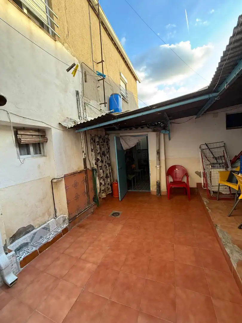 Terrasse von Einfamilien-Reihenhaus zum Verkauf in Puertollano mit Heizung und Abstellraum