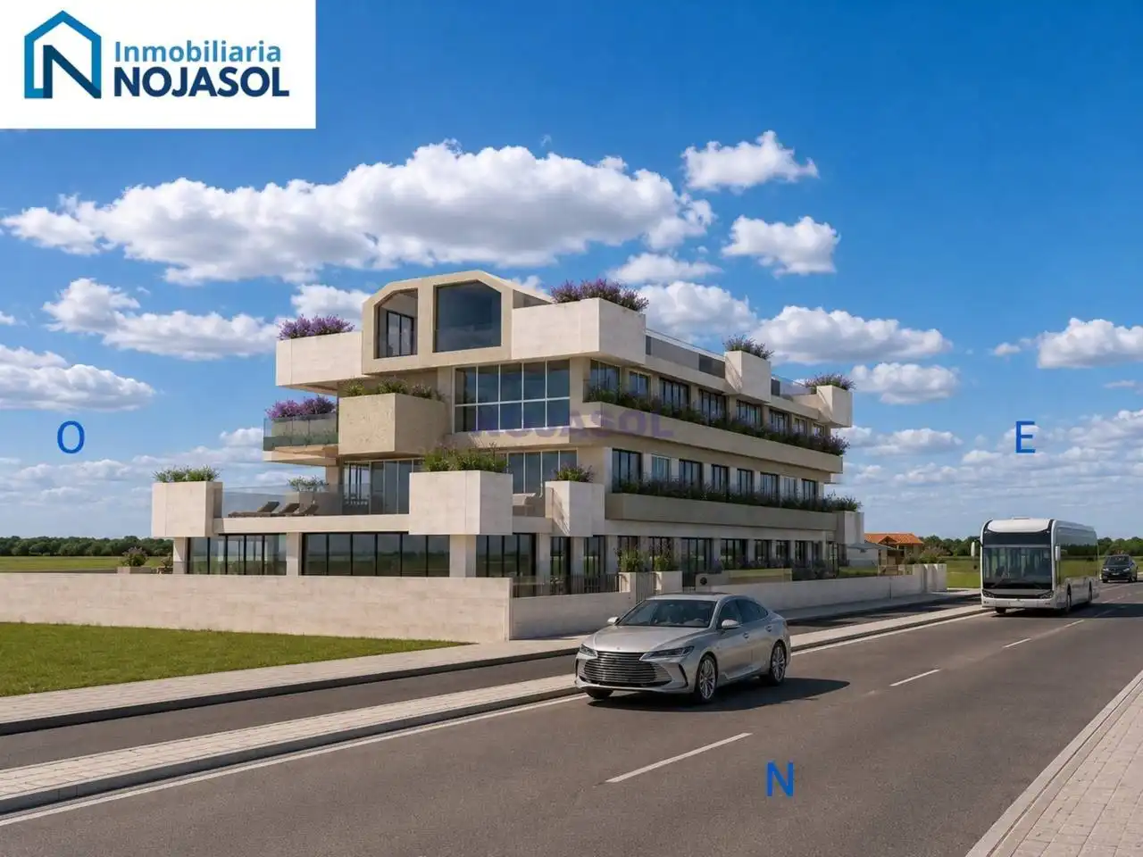 Exterior view of Apartments for sale in Argoños   with Heating, Private garden and Terrace