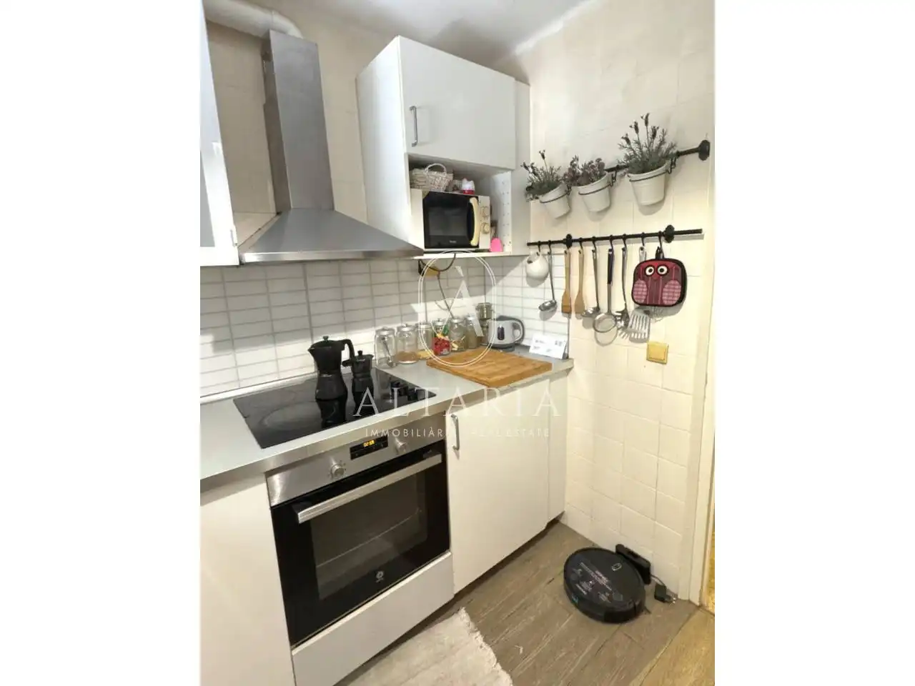 Cocina de Apartamento en venta en Pineda de Mar con Aire acondicionado, Balcón y Alarma