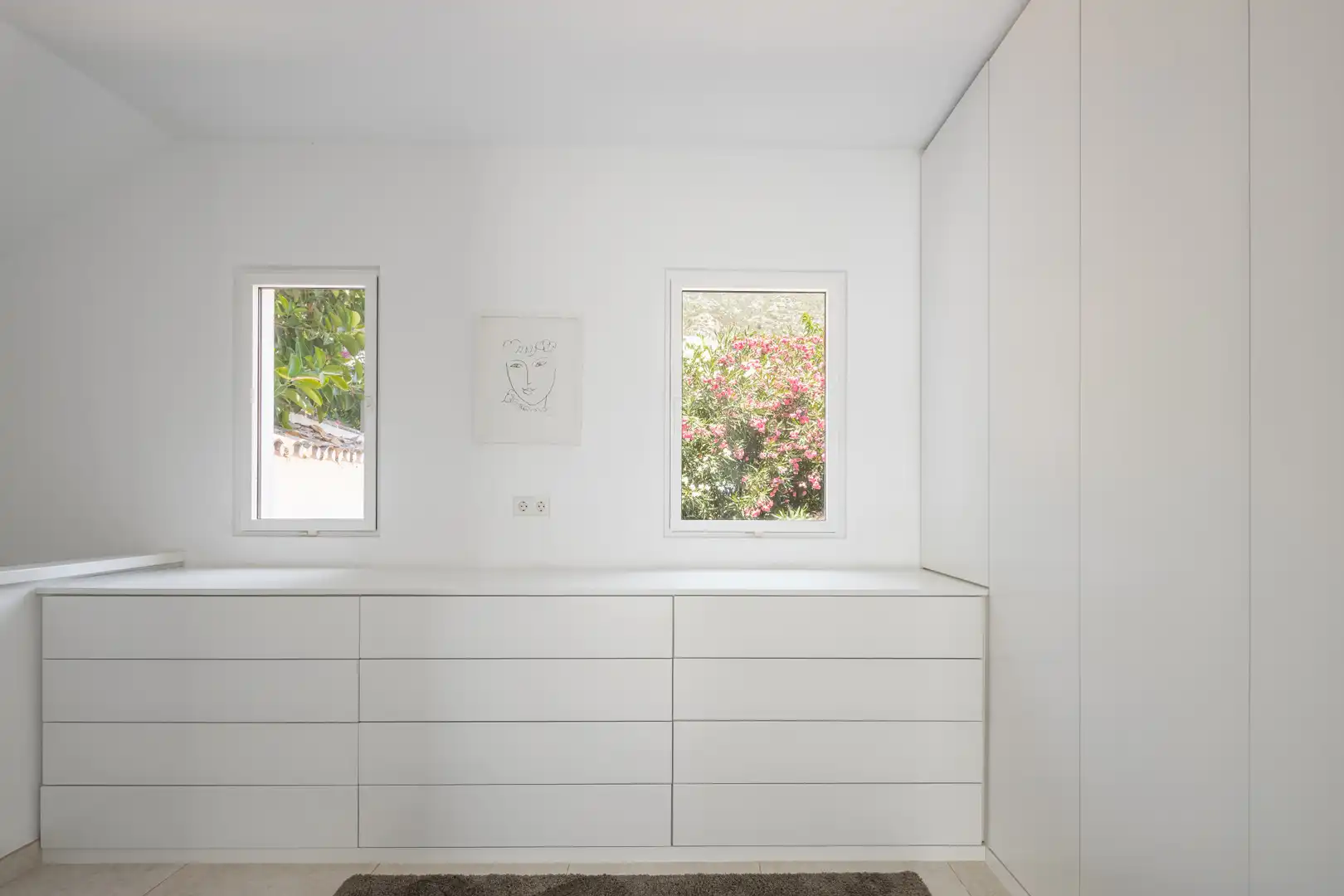 Dormitori de Casa o xalet de lloguer en Marbella amb Aire condicionat, Jardí privat i Terrassa