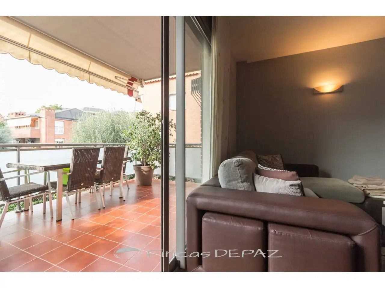 Terrace of Flat for sale in Castelldefels  with Air Conditioner, Heating and Parquet flooring