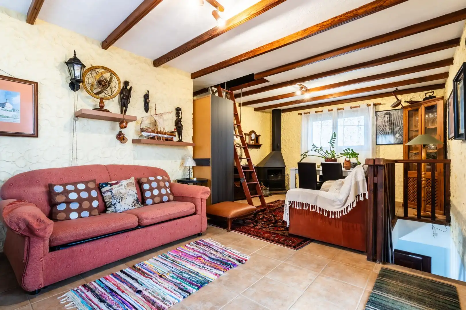 Sala d'estar de Finca rústica en venda en Icod de los Vinos amb Terrassa