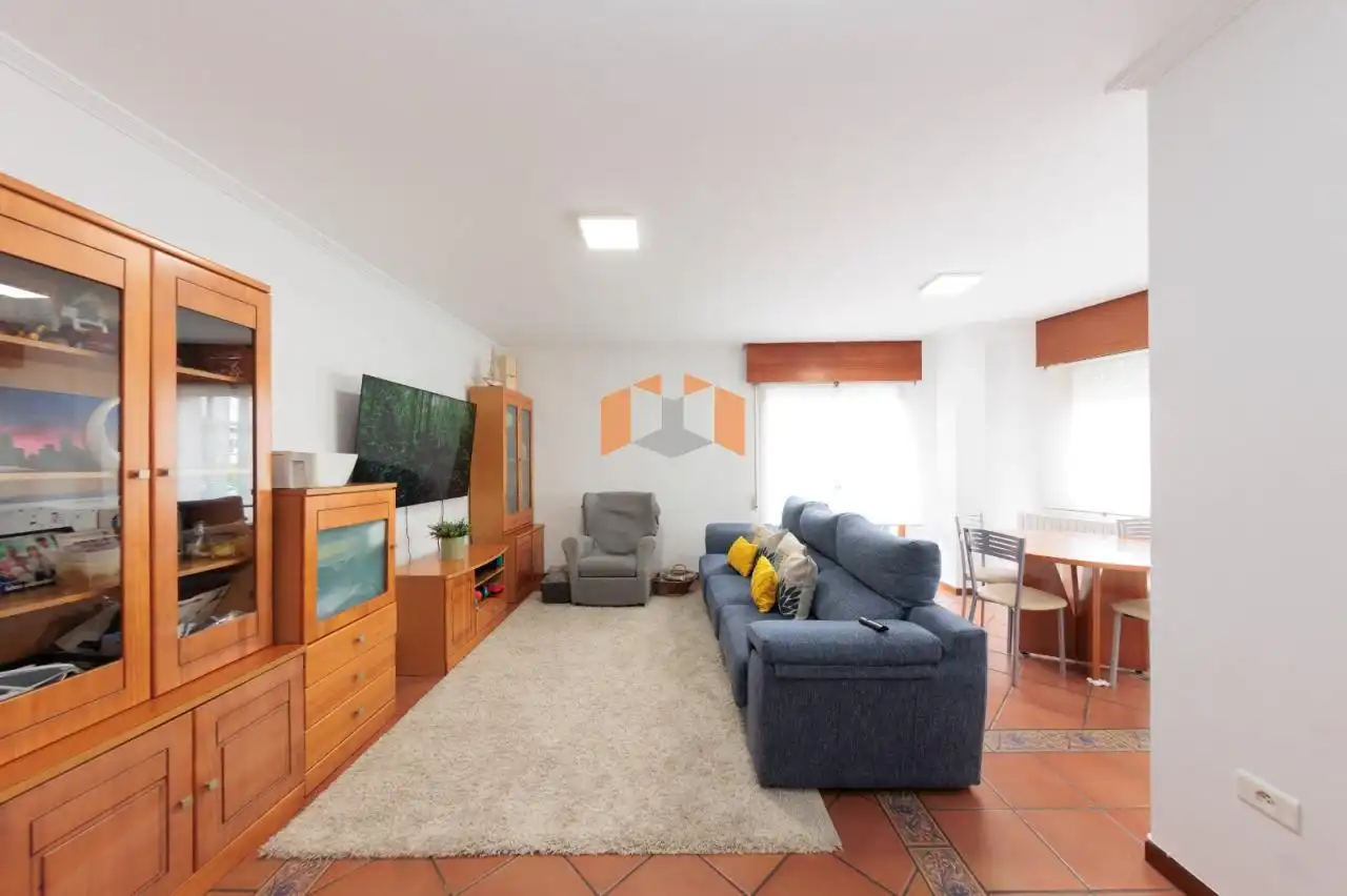 Living room of Houses for sale in Vigo   with Heating, Private garden and Parquet flooring