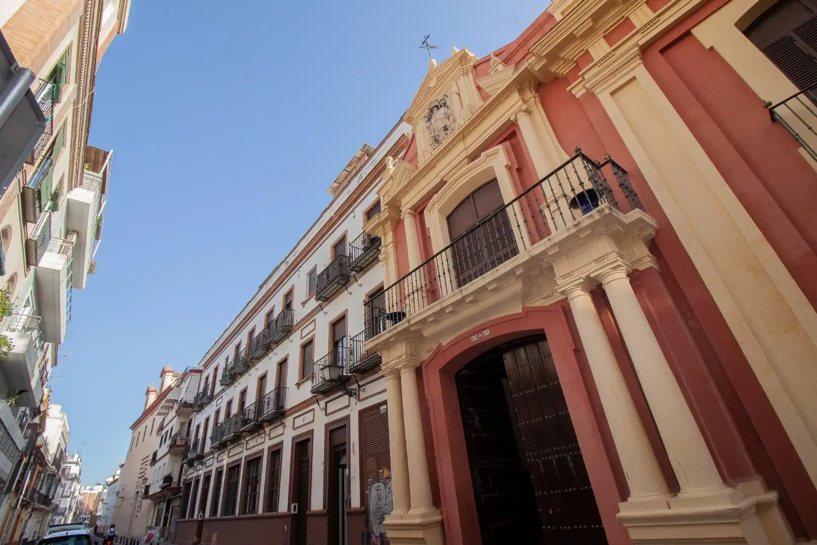 Vista exterior de Casa o chalet de alquiler en Sevilla con Aire acondicionado, Terraza y Trastero