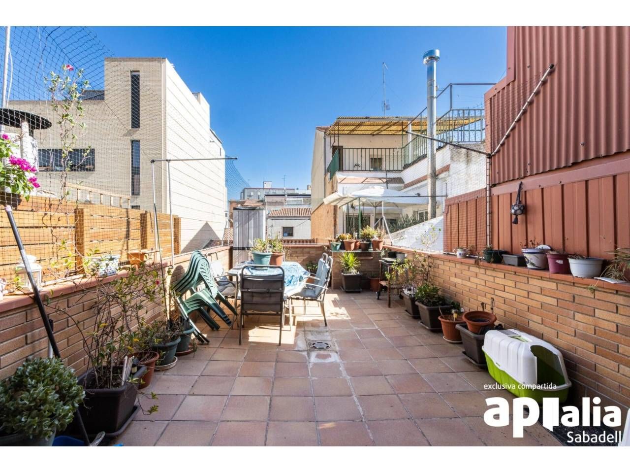 Terraza de Casa adosada en venta en Barberà del Vallès con Aire acondicionado, Calefacción y Terraza