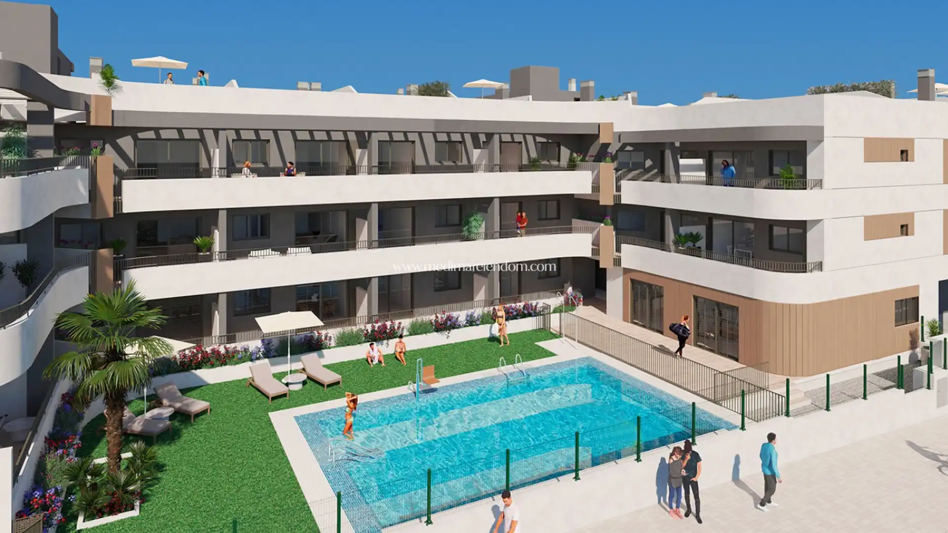 Vista exterior de Ático en venta en Pilar de la Horadada con Terraza